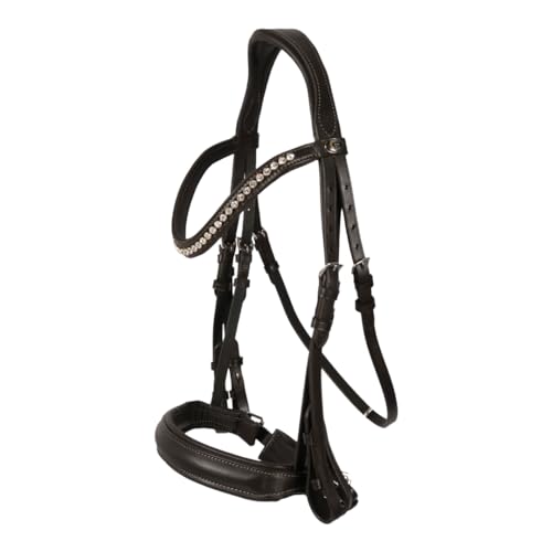 Hans Melzer Horse Equipment Kandare Wiesbaden, schwarz/silber, Pony Hans Melzer Horse Equipment Kandare Wiesbaden, schwarz/silber, Pony von Hans Melzer