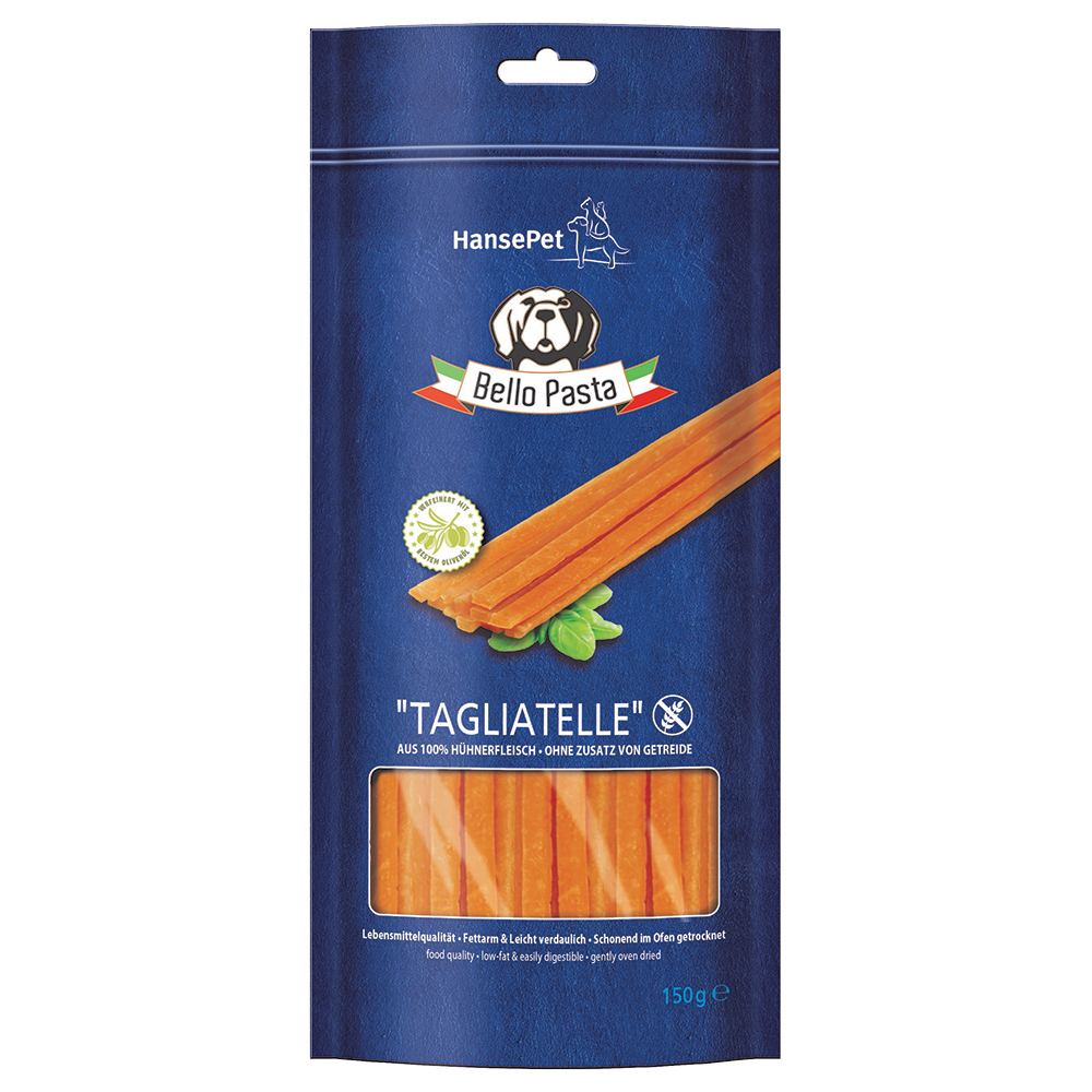 Hansepet Bello Pasta Tagliatelle Huhn - Sparpaket: 3 x 150 g Hansepet Bello Pasta Tagliatelle Huhn - Sparpaket: 3 x 150 g von Hansepet