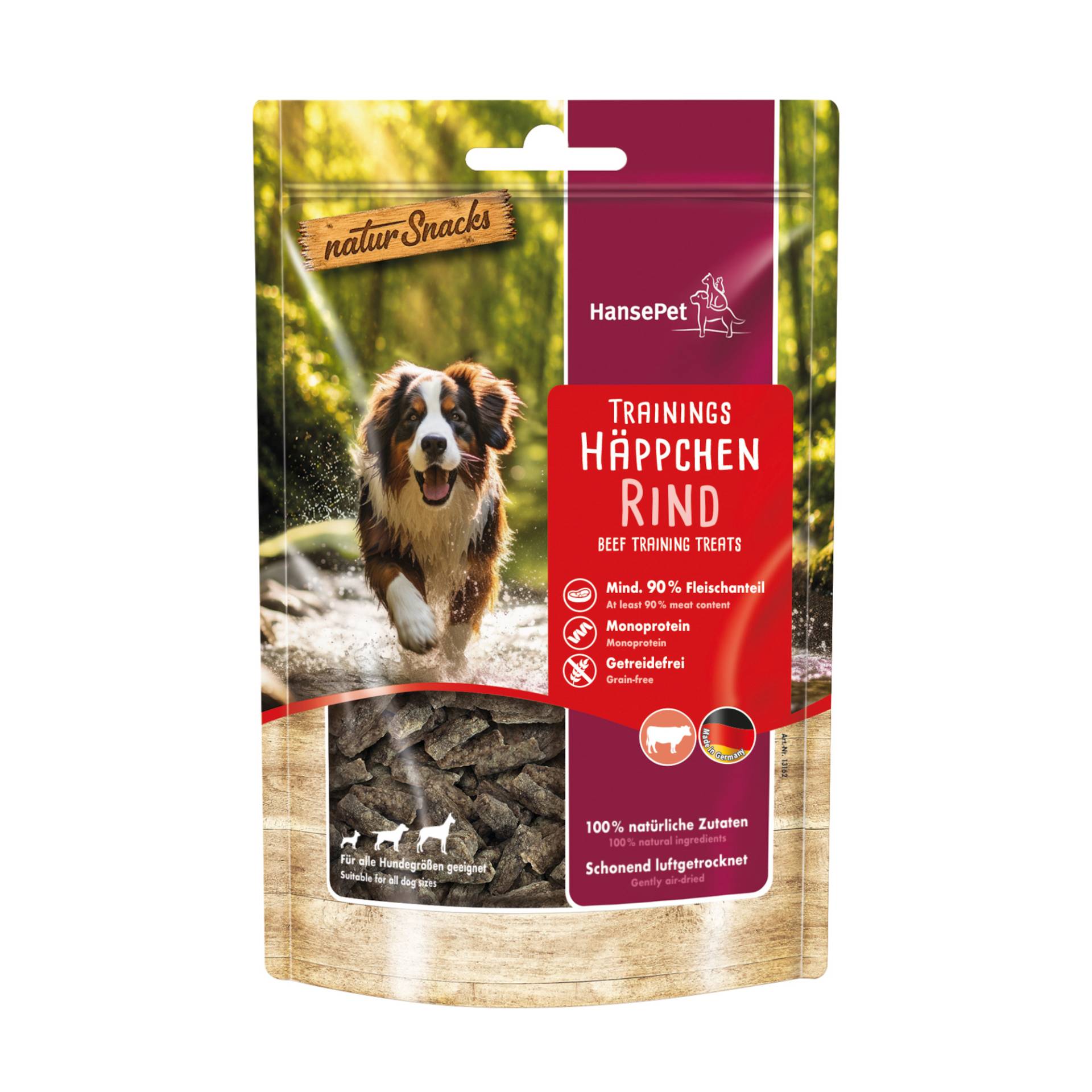 Hansepet Natur Snacks Emsländer Häppchen - Sparpaket: 3 x Rind Hansepet Natur Snacks Emsländer Häppchen - Sparpaket: 3 x Rind von Hansepet