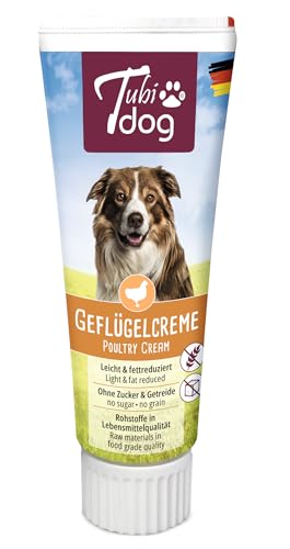 Hansepet Tubi Dog Geflügelcreme in der Tube 75g von Hansepet