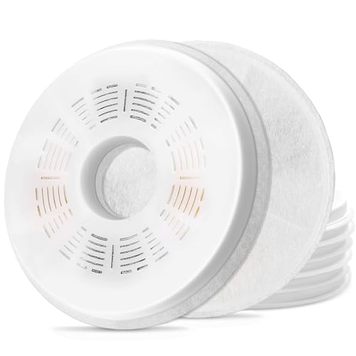 Hantoc 8 Stück Ersatzfilter für Trinkbrunnen, Katzenbrunnen Filter für 3L/100oz Katzenbrunnen 43742W 43747W 43725 Katzentrinkbrunnen Ersatzfilter mit Harz und Aktivkohle für Katzen und Hunde Hantoc 8 Stück Ersatzfilter für Trinkbrunnen, Katzenbrunnen Filter für 3L/100oz Katzenbrunnen 43742W 43747W 43725 Katzentrinkbrunnen Ersatzfilter mit Harz und Aktivkohle für Katzen und Hunde von Hantoc