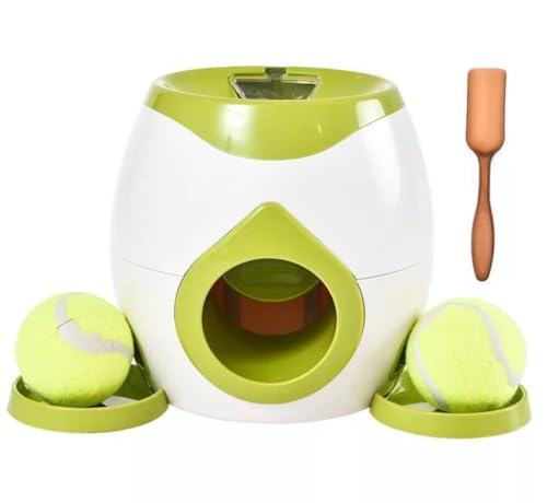 HaoYiShang Automatischer Leckerli-Spender für Hunde, IQ-Trainingsspielzeug, interaktives Haustierspielzeug für Bewegung, geeignet für Katzen, Hunde und andere Tiere, Leckerli-Spender für Hunde (grün) HaoYiShang Automatischer Leckerli-Spender für Hunde, IQ-Trainingsspielzeug, interaktives Haustierspielzeug für Bewegung, geeignet für Katzen, Hunde und andere Tiere, Leckerli-Spender für Hunde (grün) von HaoYiShang