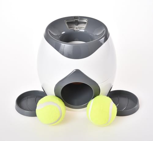 HaoYiShang Automatischer Leckerli-Spender für Hunde, IQ-Trainingsspielzeug, interaktives Haustierspielzeug für Bewegung, geeignet für Katzen, Hunde und andere Tiere, Leckerli-Spender für Hunde HaoYiShang Automatischer Leckerli-Spender für Hunde, IQ-Trainingsspielzeug, interaktives Haustierspielzeug für Bewegung, geeignet für Katzen, Hunde und andere Tiere, Leckerli-Spender für Hunde von HaoYiShang