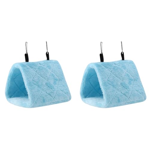 2 Stück Hängematte zum Aufhängen für Vögel, Winter, warm, Papageiennester, Haus, Höhle für Haustiere, Hängematte, Spielzeug, Bett, weich, für Sittiche, Sittiche 2 Stück Hängematte zum Aufhängen für Vögel, Winter, warm, Papageiennester, Haus, Höhle für Haustiere, Hängematte, Spielzeug, Bett, weich, für Sittiche, Sittiche von Haofy