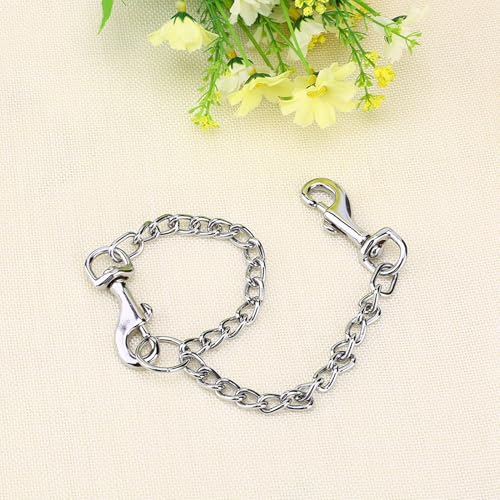 2 -Wege -Bleikette für Zwei Hunde, Doppelhund Kuppler Bleikette, o Schnalle Im Mittelpunkt, Hundekragen und Blei Set von Haofy