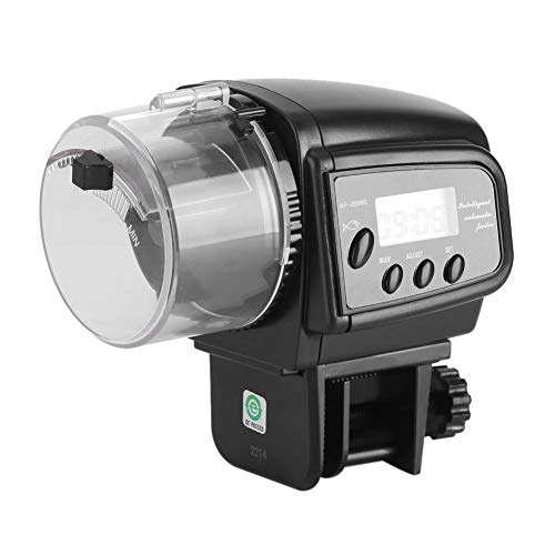 Haofy Aquarium Futterautomat Futterspender, Automatische Fischfütterung Timer Fischfutter Spender Aquarium Tank Auto Feeder von Haofy