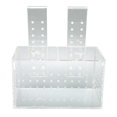 Aquarium-Inkubator, Fischzuchtbox, Verstellbare Hakenlänge, Transparentes Rundes Loch-Design für Aquarien (17 * 9 * 10CM) von Haofy