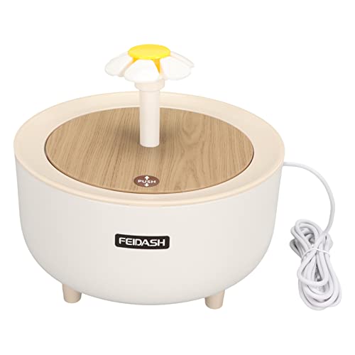 Automatischer Trinkbrunnen für Katzen, 2 L, Elektrischer Wasserspender für Haustiere mit Silikonmatte, Leise Pumpe, für Katzen Im Inneren, Filterung, USB-Schnittstelle, Automatischer Trinkbrunnen für Katzen, 2 L, Elektrischer Wasserspender für Haustiere mit Silikonmatte, Leise Pumpe, für Katzen Im Inneren, Filterung, USB-Schnittstelle, von Haofy