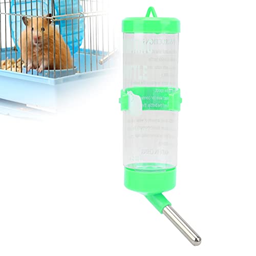 Hamster Wasserflaschenspender Hamster Wasserflasche Spender Automatisch ohne Tropfen Hamster Trinkbrunnen für Kleine Tiere (125 ml) von Haofy