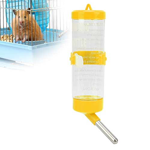 Hamster Wasserflaschenspender Hamster Wasserflasche Spender Automatisch ohne Tropfen Hamster Trinkbrunnen für Kleine Tiere (250 ml) von Haofy