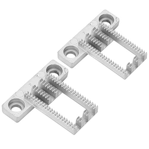 Haofy 2pcs Nähmaschinenfutterhund, Futterhund Ersatzzubehör, Effizient mit Schmetterling JH5205 5823A JH8230A 8330A JHK15 65A für Sänger 1408 1409 2250 2263 2273 8280 1507 Haofy 2pcs Nähmaschinenfutterhund, Futterhund Ersatzzubehör, Effizient mit Schmetterling JH5205 5823A JH8230A 8330A JHK15 65A für Sänger 1408 1409 2250 2263 2273 8280 1507 von Haofy