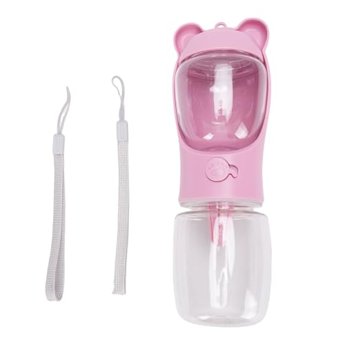 Haofy 9.1x2,6in Tragbares Haustierwasserflasche 350 Ml Undke Cat Cat Travel Bowl mit Angeschlossenem Spender, Zusammenklappbares Design für Wanderfahrten Täglich Spaziergänge (S) von Haofy