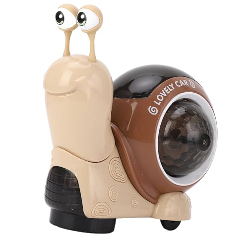 Haofy Baby Interactive Crawling Snail Toy, Rotierende Leichte Ball, Frühes Lernen Spielzeug, Glatte Bewegung in Jede Richtung (Fleischschnecke) von Haofy