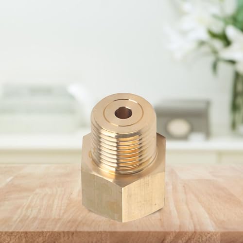 Haofy CO2-Tankadapter, Leise, Geräuschlos, Stabil, aus Hochwertigem Messingmaterial, W21.8 Tankadapter, CO2-Regler Im Aquarium (Konvertieren Sie W21.8 Haofy CO2-Tankadapter, Leise, Geräuschlos, Stabil, aus Hochwertigem Messingmaterial, W21.8 Tankadapter, CO2-Regler Im Aquarium (Konvertieren Sie W21.8 von Haofy