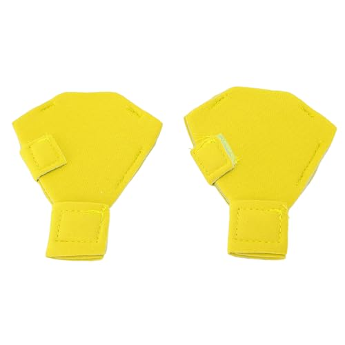 Haofy Entenschutzschuhe für Enten Geflügelwundwettschuhe für Verwundete Füße (Yellow) von Haofy