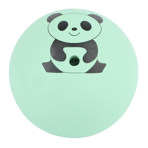 Haofy Haustierspielzeugbälle, Interaktive 2,0-Zoll-Latex-Quietsch-Hundespielzeugbälle, Sicherheits-Panda-Muster, Glatt, Bissfest für Zuhause (#11) von Haofy