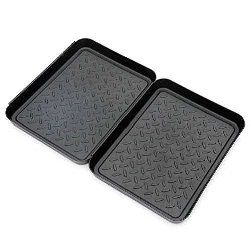 Haofy Hocheffizienz -Stiefelablett mit Erhöhter Kante, Vielseitiges Kofferraumablett, Stapelbar und Leicht zu Waschen in der Innenstockschalen 3 Pack für Schuhe Haustiere Lebensmittel, Trocknende Haofy Hocheffizienz -Stiefelablett mit Erhöhter Kante, Vielseitiges Kofferraumablett, Stapelbar und Leicht zu Waschen in der Innenstockschalen 3 Pack für Schuhe Haustiere Lebensmittel, Trocknende von Haofy