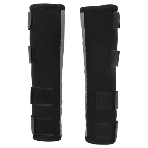 Haofy Hundevorderbeinklammer, 1 Paar Ellbogenschutz mit Sicherheitsreflektierbändern Stütze Wrap für die Heilung von Arthritis in Verletzungen, Schützen Sie Ihr Haustier mit Stabiler Stabilität für von Haofy