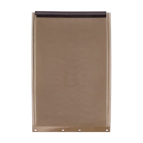 Haofy Impact Resistant TPU Hundetür -Klappenersatz, Schnellinstallation, Kalt und Flexibler, Magnetischer Verschluss für Aluminium -Haustür mit Vielseitig (M Size) von Haofy