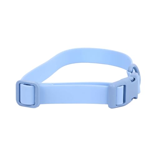 Haofy PVC-Hundehalsband, Wasserdichtes, Rostfreies Haustierhalsband, Leicht zu Reinigen, Verstellbar, Flexibel und Leicht (31–50 cm/12,2–19,7 Zoll verstellbar) von Haofy