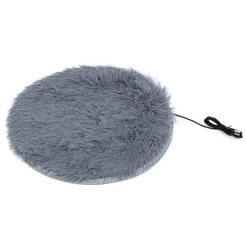 Haofy Pet Heizkissen Elektrisch für Kleine Hunde, Katzen, Bequemes Handgefühl, Breite Anwendungen, Wasserdichtes Plüschmaterial, Funktion für Automatische Temperatur, USB -Ladegrenzfläche, von Haofy