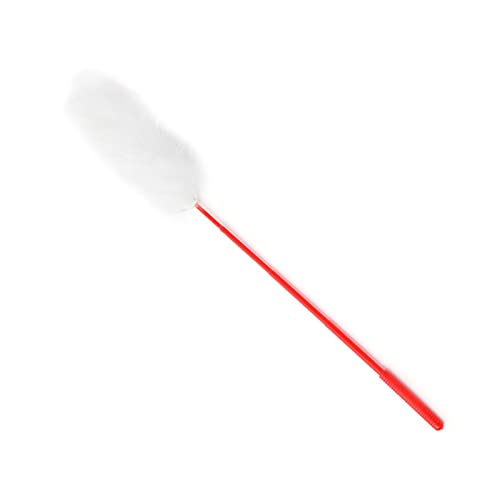 Haofy Plüschkatze Teaser Zauberstab Weiche, Bissfeste Umweltfreundliche Spielzeug für Katzeninteraktion für Katzeneltern (White) von Haofy