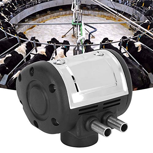 Haofy Pneumatischer Melkmaschinen-Pulsator aus Edelstahl, Frequenzschonendes und Gleichmäßiges Melken für Kühe, Rinder, Ziegen, Schafe mit Praktischem Dual-Exit-Design, Zubehör für Haofy Pneumatischer Melkmaschinen-Pulsator aus Edelstahl, Frequenzschonendes und Gleichmäßiges Melken für Kühe, Rinder, Ziegen, Schafe mit Praktischem Dual-Exit-Design, Zubehör für von Haofy