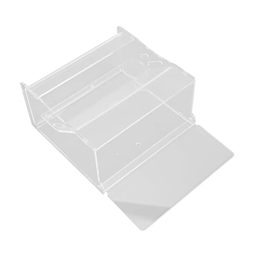 Haofy Routine -Hühner -Käfig Feeder für Vögel mit Einer Großen Kapazität mit Einstellbarem Schuss für Papageien Routine Papageien Weldn Acrylmaterial (S) von Haofy