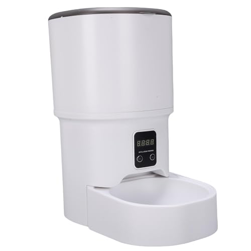Haofy Smart Automatic Pet Feeder WiFi App Fernbedienung Drahtloser Katzenwasserbrunnen -Spender für Katzen Hunde Mehrere Haustiere mit Ruhiger Pumpe Easy Clean BPA 2 Netzteile von Haofy