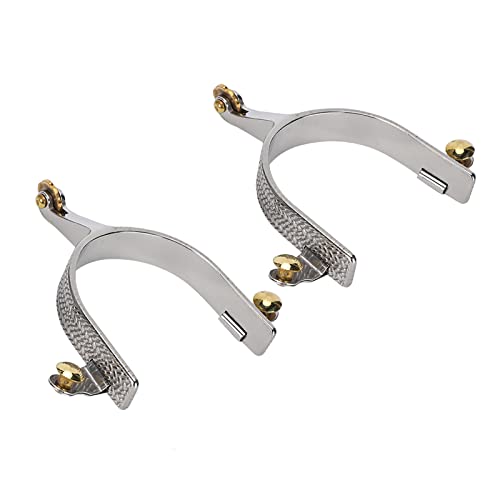 Haofy StainlSteel RoSpurs von TOPINCN, Reitsporen mit BGear für den Reitsport, Geeignet für Männer Haofy StainlSteel RoSpurs von TOPINCN, Reitsporen mit BGear für den Reitsport, Geeignet für Männer von Haofy