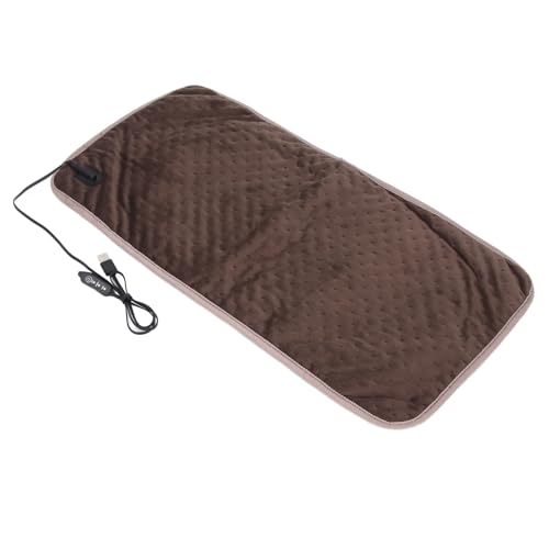 Haofy USB Beheizte Decke Elektrische Heizkissen Tragbar mit 3 Wärmeeinstellungen 5 V USB -Strom für Home Office Travel Kaltentlastung von Haofy