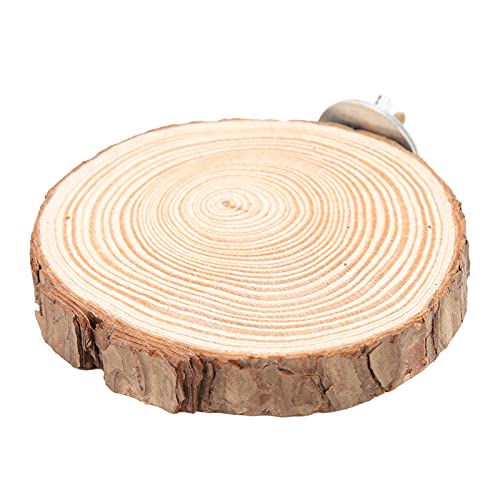 Holzrund -Barsch Ständer für Vögel, Glattes und Leichtes Vogelspielplatz, Einfach für Vogelkäfig, Haustier zu Installieren (5-6) (6-8) von Haofy