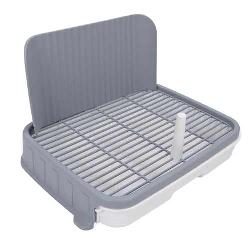 Hundetraining Toilette Easy Säuberung Stabiler Struktur für Mittelgroßen Hunden, überlegene Absorption in Innenhochschale für Haustier -Mesh -Training, Welpenpee -Pad -Halter [4 Pack] von Haofy