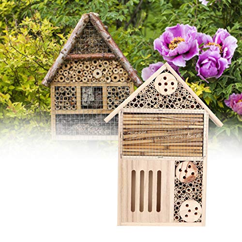 Insekten-Nistkasten, Gartengeschenke, Insektenhaus, Bienen-Gästehaus für den Außenbereich für Zuhause (#11) von Haofy