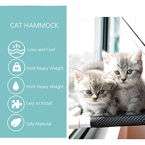 Katzenbettfenster, Kühlfenster Barsch Hängematte für Katzen Sunny Cat Safety Bett mit Saugnäpfeln Bis zu 22 Pfund Platz Sparen und Sicherheit 60 * 35 * 35 cm, Bietet Cat eine Hohe Position in (PINK) Katzenbettfenster, Kühlfenster Barsch Hängematte für Katzen Sunny Cat Safety Bett mit Saugnäpfeln Bis zu 22 Pfund Platz Sparen und Sicherheit 60 * 35 * 35 cm, Bietet Cat eine Hohe Position in (PINK) von Haofy