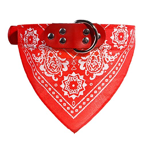 Verstellbarer Ethnischer Stilmuster Katzenhundkragen für Tägliche Verschleiß, Party, Fotografie - Stahlschnallen Pet Bib Schalel (#11) von Haofy