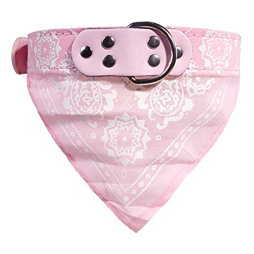 Verstellbarer Ethnischer Stilmuster Katzenhundkragen für Tägliche Verschleiß, Party, Fotografie - Stahlschnallen Pet Bib Schalel (#30) von Haofy