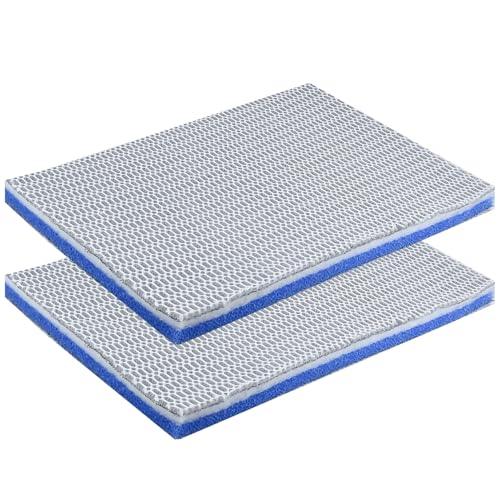 Aquarium-Filtermedien, 40,6 x 30,5 cm, 2 Stück, 8-lagige Filterpads für Aquarium, Schwamm-Pad, Schaumstoff-Filterzubehör für Aquarium und Teich Aquarium-Filtermedien, 40,6 x 30,5 cm, 2 Stück, 8-lagige Filterpads für Aquarium, Schwamm-Pad, Schaumstoff-Filterzubehör für Aquarium und Teich von Haolake