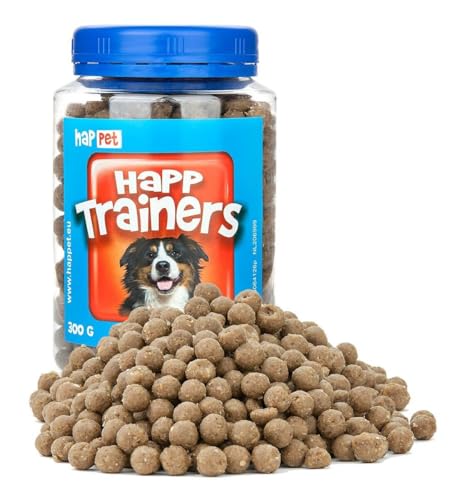 HAPPET® Fleischbällchen mit Rindfleisch für Hunde 200g - Genuss aus 65% Fleisch und 47% Protein, ideal für Belohnung, Training und tägliche Ernährungsunterstützung von Hunderassen und Altern von Happet