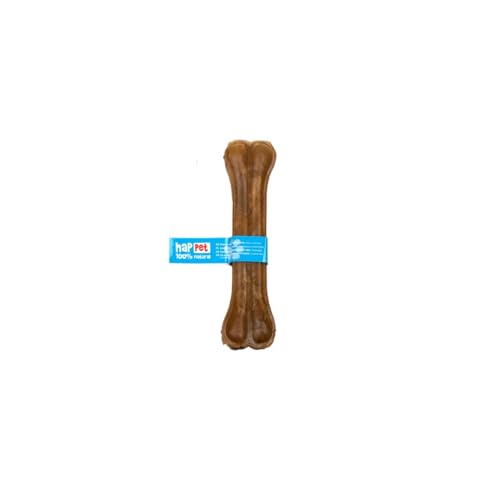 HAPPET Knochen naturgebügelt für Hunde 15cm - 30 Stück - Rinderbeißring - Gesunde Zahngenuss für Hunde aller Rassen - Zahnhygiene, Training, Belohnung HAPPET Knochen naturgebügelt für Hunde 15cm - 30 Stück - Rinderbeißring - Gesunde Zahngenuss für Hunde aller Rassen - Zahnhygiene, Training, Belohnung von Happet