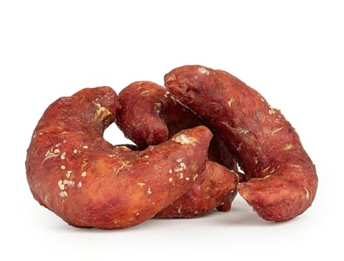 HAPPET Lammfleisch Croissanty für Hunde - 4 Stück - Natürliche Lammfleisch-Leckereien 22% roh, leicht verdauliche Zahnhörnchen für Hunde jeder Größe HAPPET Lammfleisch Croissanty für Hunde - 4 Stück - Natürliche Lammfleisch-Leckereien 22% roh, leicht verdauliche Zahnhörnchen für Hunde jeder Größe von Happet