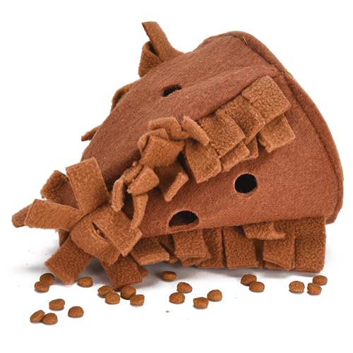 Happilax Pet Hundespielzeug, Süßes Flauschiges Spielzeug, Idealer Partner für Haustiere zum Stressabbau - Hunde-Leckerli-Spender und zwinger-Spielzeug - 15 x 6,5 x 14 cm - Braun Happilax Pet Hundespielzeug, Süßes Flauschiges Spielzeug, Idealer Partner für Haustiere zum Stressabbau - Hunde-Leckerli-Spender und zwinger-Spielzeug - 15 x 6,5 x 14 cm - Braun von Happilax