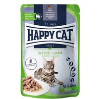 HAPPY CAT Culinary Nassfutter Katze Adult, Weide Lamm,Meat in Sauce 20x85 g von Happy Cat