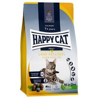 HAPPY CAT Culinary Trockenfutter Katze Adult, Land-Geflügel 10 kg von Happy Cat