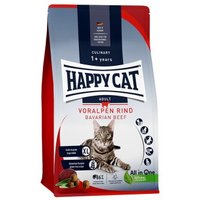 HAPPY CAT Culinary Trockenfutter Katze Adult, Voralpen-Rind 4 kg von Happy Cat