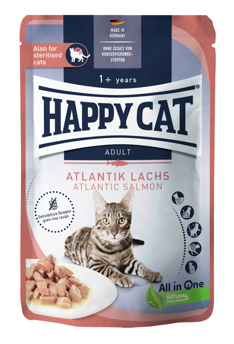 HAPPY CAT Meat in Sauce Culinary 85 Gramm Katzennassfutter von Happy Cat