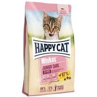 HAPPY CAT Minkas Trockenfutter Katze Junior, Care, Geflügel 2x10 kg von Happy Cat