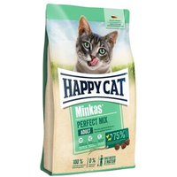 HAPPY CAT Minkas Trockenfutter Katze Adult, Perfect Mix, Geflügel, Fisch & Lamm 4 kg von Happy Cat