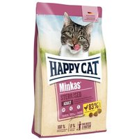 HAPPY CAT Minkas Trockenfutter Katze Adult, Sterilised, Geflügel 10 kg von Happy Cat