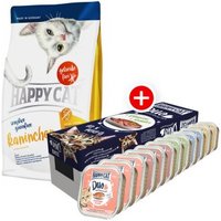 HAPPY CAT Sensitive Grainfree Kaninchen Mischfütterungs-Set HAPPY CAT Sensitive Grainfree Kaninchen Mischfütterungs-Set von Happy Cat